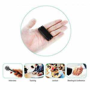 เครื่องบันทึกเสียงดิจิตอลแบบพกพา ผลิตตามสั่งจากโรงงาน ช่องต่อ USB รูปแบบ WAV สำหรับการประชุม การสัมภาษณ์ เปิดใช้งานด้วยเสียง แบตเตอรี่ใช้งานได้ยาวนาน - Product Image 3