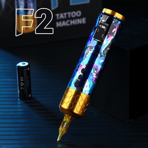 Máquina de Tatuaje Inalámbrica de Alta Calidad, Pluma de Tatuaje con Cartuchos de Agujas de Camuflaje, Recargable, Maquillaje Permanente Profesional - Product Image 5