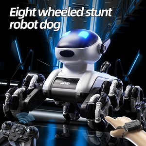 <span class=keywords><strong>Robot</strong></span> chien intelligent télécommandé DWI 2.4G 8WD avec détection gestuelle, voiture de cascade RC transformable, jouets pour enfants - Product Image 4