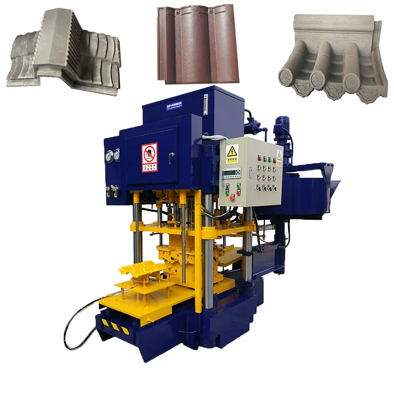 HFT536 concrete clay extruding machine roof tiles machine roof tile making machinery