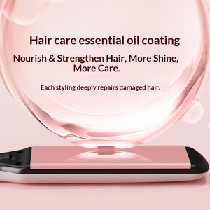 Lisseur professionnel multifonctionnel en céramique tourmaline avec technologie avancée d'hydratation et de contrôle de la chaleur, nourrit les mèches. - Product Image 5