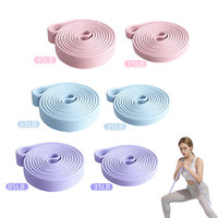 Bandas de Resistencia de Silicona Profesionales, Bandas de Tracción para Ejercicios de Cuerpo Completo, Parte Superior e Inferior, Entrenamiento Físico, Estiramiento