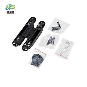 Modern Zinc Concealed Door Hinge Load-bearing 40kg 3d Hidden Rustproof for Wooden Bld-a01-8 180 Degree Opening Full Visibility - Product Image 1