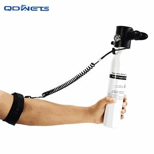 QDWETS Portable Diving Oxygen Tank Safety Rope High Pressure Aluminum Alloy Snorkel Use - Product Image 1