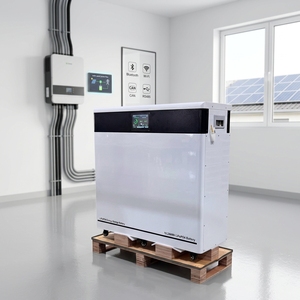 แบตเตอรี่ LiFePO4 40kWh 800Ah 51.2V แบบตั้งพื้นพร้อมล้อเกรดเอ8000รอบสำหรับระบบพลังงาน<span class=keywords><strong>แสงอาทิตย์</strong></span>ออฟกริด Tuv IEC - Product Image 1