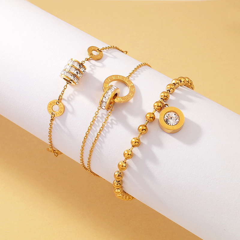 Charms Dans Le Style Italien Pour Femme Charme Italian Style 9mm En Acier Inoxydable Avec Zircone Bleu - Pour Bracelets à Maillons Zircone Bleu Saphir Quiges