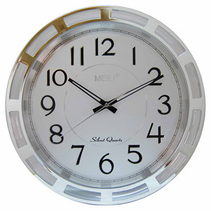 Wholesale Aluminum Dial Golden <strong>Wall</strong> <strong>Clock</strong> 35CM - Product Image 2