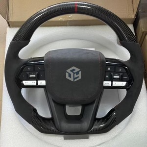 <span class=keywords><strong>Volant</strong></span> <span class=keywords><strong>en</strong></span> fibre de carbone noir ou Hydro Dip Piano pour Toyota Land Cruiser Prado assemblage de <span class=keywords><strong>volant</strong></span> <span class=keywords><strong>en</strong></span> grain de <span class=keywords><strong>bois</strong></span> ancien à nouveau - Product Image 2