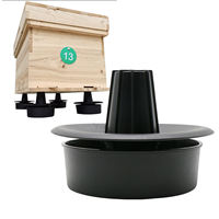 Support de ruche anti-fourmis en plastique, outils d'apiculture, pieds de ruche surélevés, étanches et anti-insectes, support de ruche