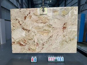 Lastra di Marmo Breccia Oniciata per Pareti di Lusso, Pietra d'Interni di Alta Gamma per Decorazioni di Prestigio - Product Image 5