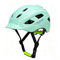 Casque de vélo unisexe monobloc en PC, résistant aux chocs, respirant, léger, pour la ville et le quotidien, MOON