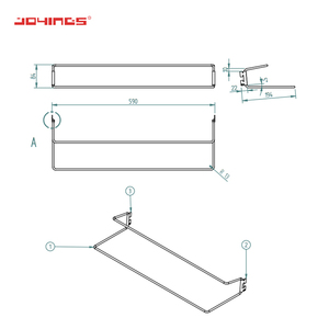 <span class=keywords><strong>Kit</strong></span> de <span class=keywords><strong>penderie</strong></span> de salon, en métal, nouveau produit <span class=keywords><strong>pas</strong></span> <span class=keywords><strong>cher</strong></span>, DIY, présentoir suspendu, armoire, rangement, moderne - Product Image 6