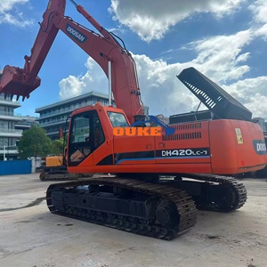Offre Spéciale : Excavatrice sur Chenilles Lourde d'Occasion Doosan DH420LC-7 Originale Coréenne, Godet de 2,18 m³, Moteur Hydraulique, Livraison Gratuite - Product Image 5