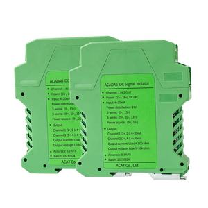 4-20mA thụ động tín hiệu isolator <span class=keywords><strong>Loop</strong></span> Powered 35 mét Din Rail gắn Analog tín hiệu isolator chuyển đổi 1 trong <span class=keywords><strong>2</strong></span> ra - Product Image 1