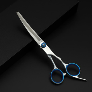 Pet Grooming Scissors Set 6 Inch Stainless Steel Curved Shears For Dog Cat Hair Trimming Tools - Product Image 2