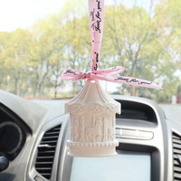 Vente en gros de pierre d'aromathérapie pour gypse parfumé, parfum d'ambiance personnalisé pour voiture, pendentif en plâtre