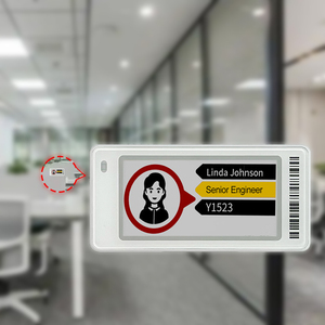 จอแสดงผลอีเปเปอร์ 2.13 นิ้ว E-Ink Epaper 4 สี ป้ายราคาอิเล็กทรอนิกส์ Epd หน้าจอ Eink ระบบดิจิทัลอัจฉริยะ สำหรับสำนักงาน ร้านค้าปลีก โรงแรม - Product Image 1