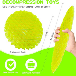 ของเล่นตัวหนอนเรืองแสงสีเขียวแบบนุ่ม2025เวิร์ม - Product Image 6