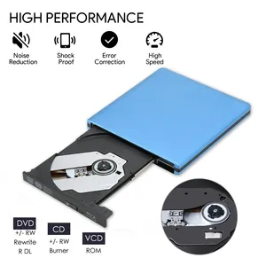 Grosir dvd player blue ray 4k pc-Blu Ray BD-RE, Pemutar DVD-RW 3D 4K Blu-ray Disc untuk IMAC untuk PC Eksternal CD/DVD Optical Drive