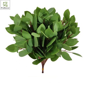 Bán Hot Nhân Tạo Vòng Real Touch Bạch Đàn Chi Nhánh Lá Bouquet Cây Xanh Cho Wedding Party Bảng Trang Trí - Product Image 4