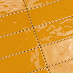 Piastrella Ocre Goa 7,5 X 20 Cm Finitura Lucida Bordi Irregolari - Product Image 6