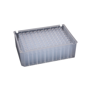 Placa de cultivo celular Zhengfeng de 96 pocillos, 2.2 ml, boca cuadrada, con bloques de almacenamiento numerados en serie para recuperación de muestras - Product Image 1