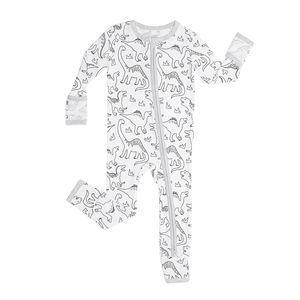 Productos al por mayor Mameluco de bambú con burbujas para bebé Mamelucos con estampado de animales para bebé Mameluco sin mangas personalizable - Product Image 4