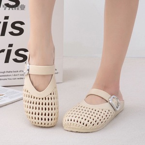 2026 New Summer Women Soft Sole Thick Sole Slide Sandals Trendy Casual Versatile Slim Foot <b>Slippers</b> - Product Image 2