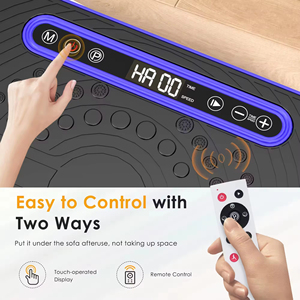 Máy rung đa năng kiểu hiện đại, điều khiển từ xa, với cường độ rung khác nhau cho từng vùng tập luyện - Product Image 6