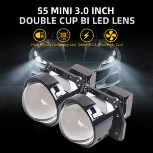 SANVI S5 Bi LED Lens Auto Lights Manufacturer Super Bright 3 Inch 6000K 49W 57W Auto LED Headlamp Lighting Conversion Kits - Product Image 2