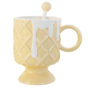 Taza de Café de Cerámica Estilo Caricatura con Color Personalizado, 420 ml, para Fiestas y Uso Doméstico, Apta para Lavavajillas y Microondas - Product Image 6