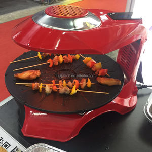 Parrilla Eléctrica Pequeña 3D Infrarroja con Rotación Automática, Parrilla para Asar con Rotación Automática - Product Image 1