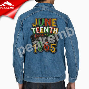 Venta al por mayor parche personalizado Juneteenth 1865 bordado lentejuelas parche hierro en <span class=keywords><strong>pegamento</strong></span> en la parte posterior <span class=keywords><strong>para</strong></span> <span class=keywords><strong>ropa</strong></span> - Product Image 3