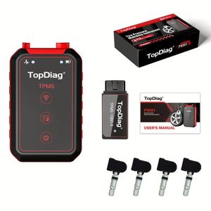 PS001 <b>Tpms</b> Sensor Universal Tire Pressure Monitoring System Status OBD Data Upload Programming Tool 1 Year /WiFi for - Product Image 1