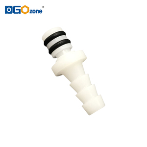 Raccords mâles 1/<span class=keywords><strong>4</strong></span>'' sans valve, connecteur rapide en plastique, raccord en ligne à barbillon pour tuyau, insert de raccord rapide pour grande machine à café - Product Image 3