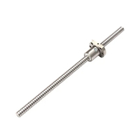 Vis à billes à double écrou en acier GCr15 avec rail linéaire, vis à billes en gros, vis à billes pour rail de guidage linéaire CNC à prix abordable