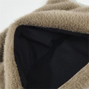 Neuer niedlicher Katzenohrstrick für Damen modischer und vielseitiger Wollmütze für Wärme Paare Beanie - Product Image 5