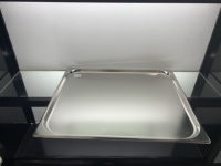 2/1 20MM JJD Usine chinoise Personnalisé Acier inoxydable Bac GN pour crème glacée Style européen Anti-blocage Perforé 0,7 mm Hôtel
