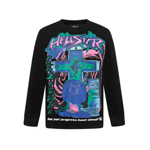 <span class=keywords><strong>Ofertas</strong></span> 2025: Camiseta <span class=keywords><strong>de</strong></span> Manga Larga Estilo Retro con Estampado <span class=keywords><strong>de</strong></span> Diamantes Incrustados, 100% Algodón Tejido, Estilo Hip Hop - Product Image 6