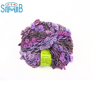 Fil fantaisie ondulé 95% acrylique 5% polyester mélangé <span class=keywords><strong>bernat</strong></span> pour le tricot à la main du fabricant - Product Image 2