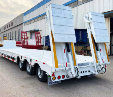 Semirremolque de Plataforma Baja de Acero Personalizable Fengniao, de Alta Resistencia, Capacidad de Carga Máxima de 1-2 Toneladas, 12.5x2.5x1.5m, para Transporte de Automóviles, Shandong - Product Image 5