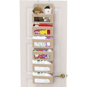 Organisateur suspendu Simple Houseware à 6 poches transparentes pour porte ou mur - Product Image 1