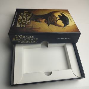 Venta <span class=keywords><strong>de</strong></span> cartas <span class=keywords><strong>de</strong></span> Tarot con impresión <span class=keywords><strong>de</strong></span> papel personalizado y oráculos con guía Rider Waite Tarot Card Ma Zai Fei Gold Foil Card - Product Image 5