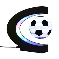 Ornement de basket-ball et de football à lévitation magnétique, cadeau d'anniversaire créatif, décoration de chambre à coucher sur le thème du sport pour garçons, veilleuse