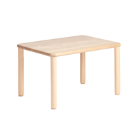 Bureaux et chaises d'apprentissage en bois pour enfants, salle de jeux pour la maternelle pour enfants, ensemble de meubles de table d'activité