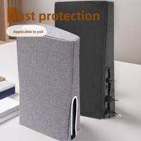 Housse anti-poussière en cuir pour console de jeu - Version Slim simple