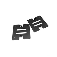 Services d'usinage CNC tout-en-un de l'usine chinoise, composants usinés CNC de précision, pièces en alliage d'aluminium anodisé noir