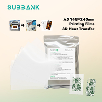 Papel de Sublimación ADVANSUB, Caja y Adhesivo Nuevos, Papel de Transferencia Térmica A3 A4 A5 para Impresión de Inyección de Tinta, Alto Rendimiento para Carcasas de Teléfono y Teclas DIY