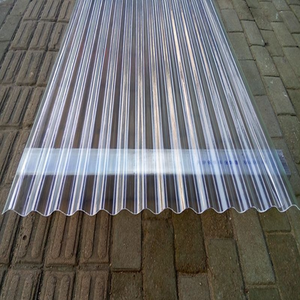 Feuille ondulée moderne de toiture en polycarbonate de 3mm résistante aux chocs pour la lumière du jour avec protection UV pour les applications d'hôtel et de parc - Product Image 3