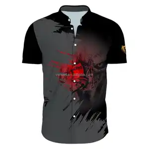 Custom Fashion Cool Sublimated 2024 Adult Racing Shirts With High Quality